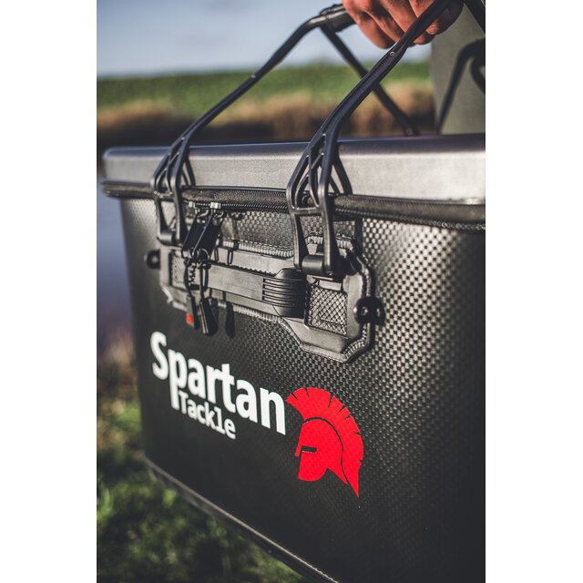 Bolsa de mesa Spartan Tackle Carbon EVA negra