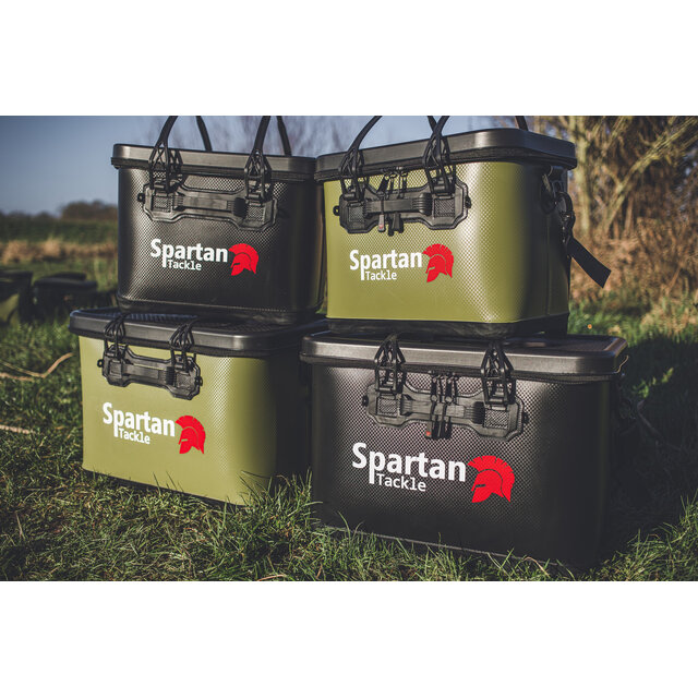 Spartan Tackle Carbon EVA Tischtasche Schwarz