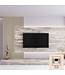 Akoestische Panelen hout licht eiken beige met bruin vilt