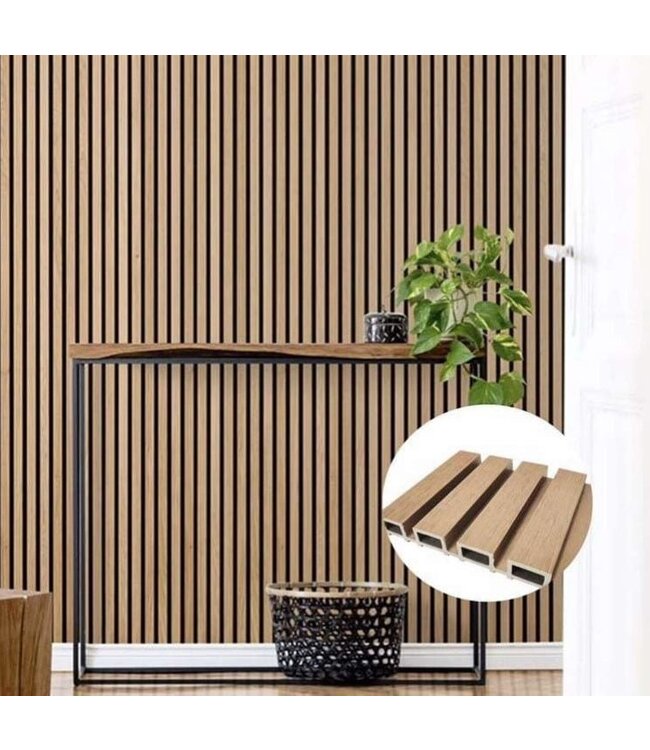 Kunststof Gevelbekleding Composiet – Rabatdeel Rhombus Eiken Bruin