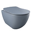 ophang Wc randloos met Bidet - Mat Basalt