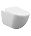 Design ophang Wc randloos met Bidet - Wit