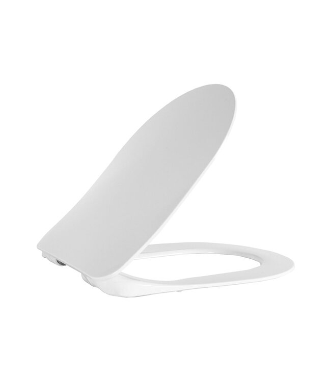 Wc bril - Soft close + Quick release + Scharnieren - Wit