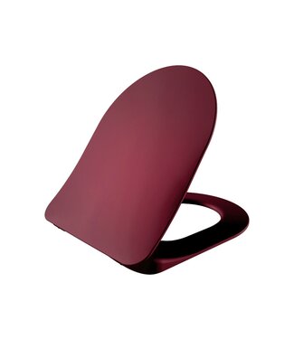 Creavit Wc bril - Soft close + Quick release + Scharnieren - Berry