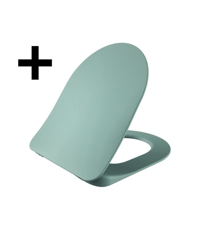 ophang Wc randloos - Groen