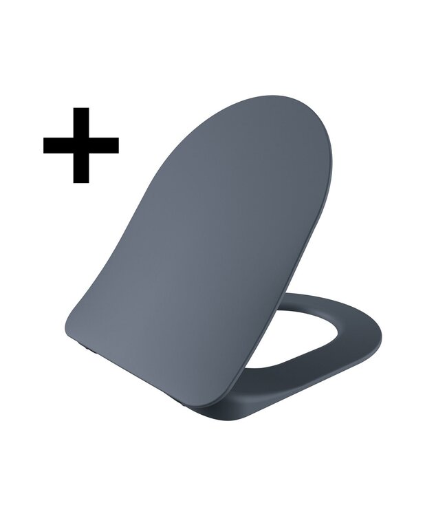 ophang Wc randloos - Mat Basalt