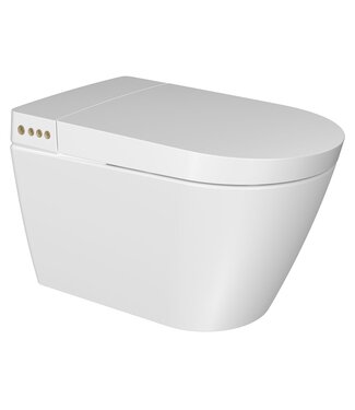 Creavit WQ Smart Wc + zitting - slimme Wc met afstandsbediening - Wit