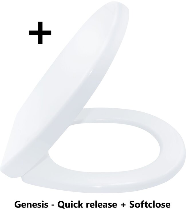 ophang Wc  met Bidet - Wit