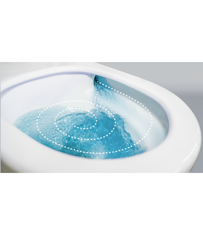 Rondo Tornado ophang Wc - Wit