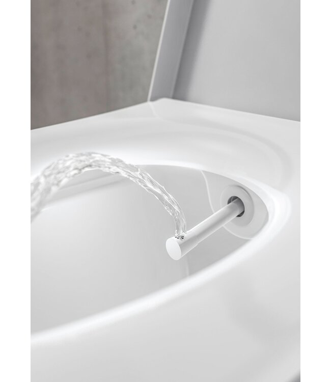 BelgAqua douche wc Wit