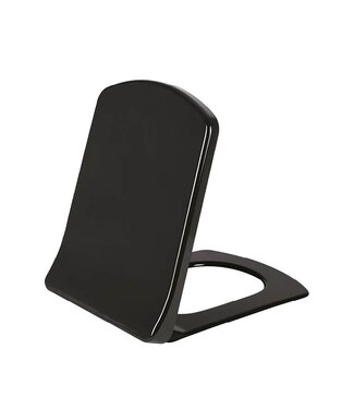 Creavit Lara Wc bril - Soft close  - Mat zwart
