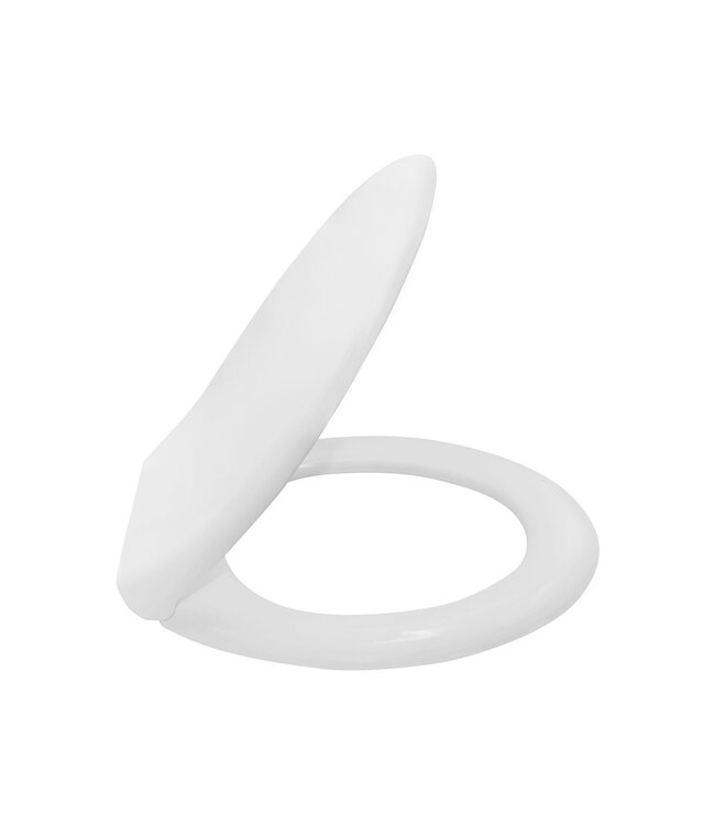 Smart Wc bril - Pvc scharnieren - Softclose Wit