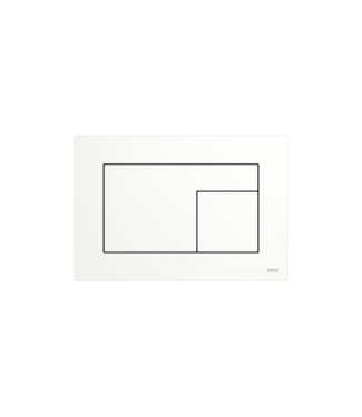 Tece Velvet Wc bedieningsplaat Duospoel