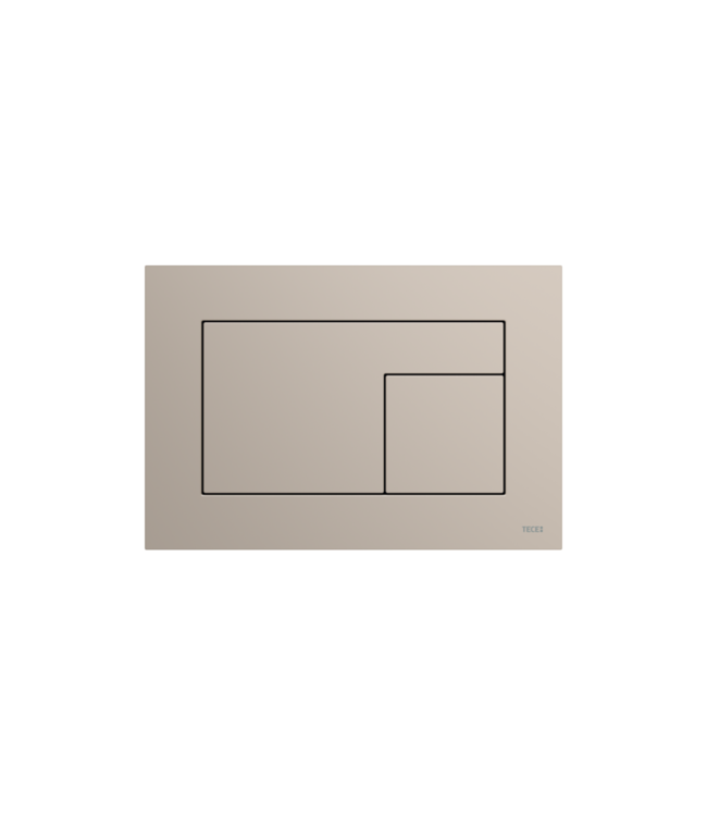 Velvet Wc bedieningsplaat Duospoel