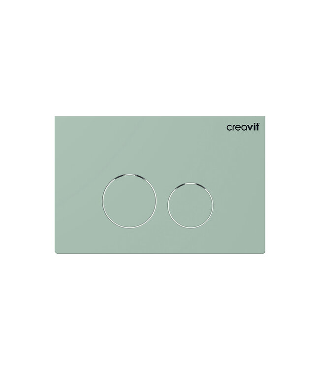 Terra - Wc bedieningsplaat Duospoel