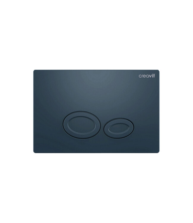 Elegant - Wc bedieningsplaat Duospoel