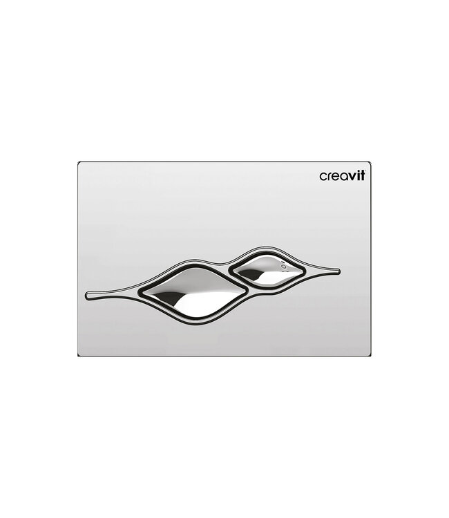 Ufo - Wc bedieningsplaat Duospoel