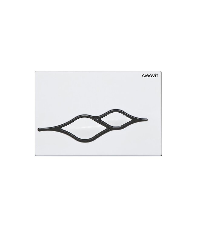 Ufo - Wc bedieningsplaat Duospoel