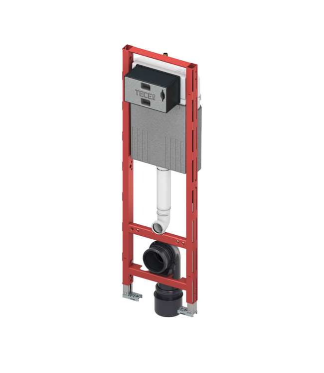 wc-inbouwreservoir met compact 320-spoelkast, bouwhoogte 112 cm