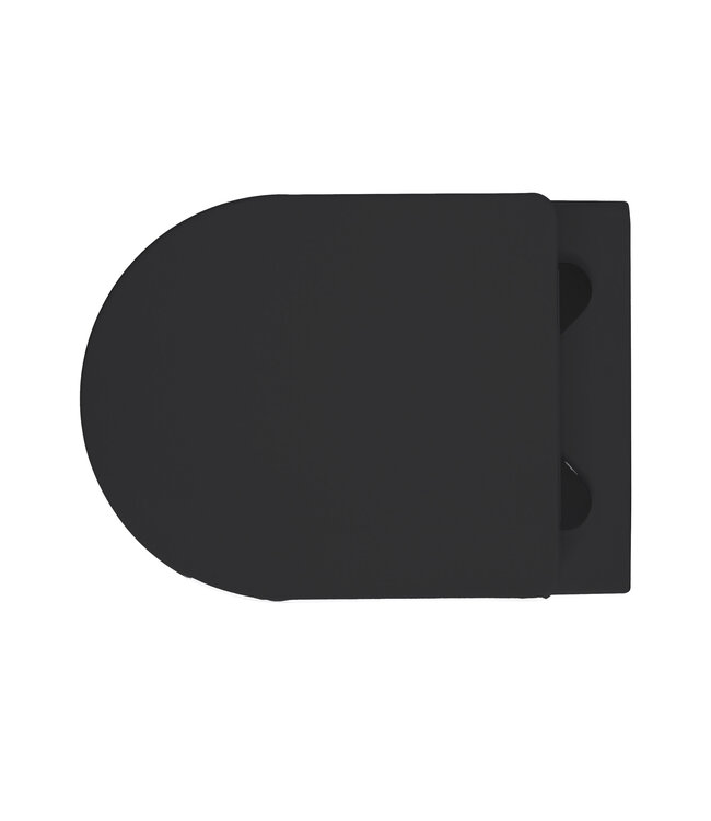 Pro pack wc kit - randloos Wc + Softclose zitting  Mat Zwart