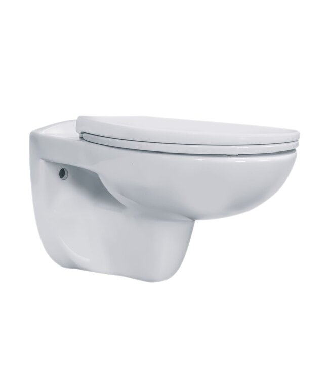 Pro pack wc kit - randloos Wc + Softclose zitting Wit