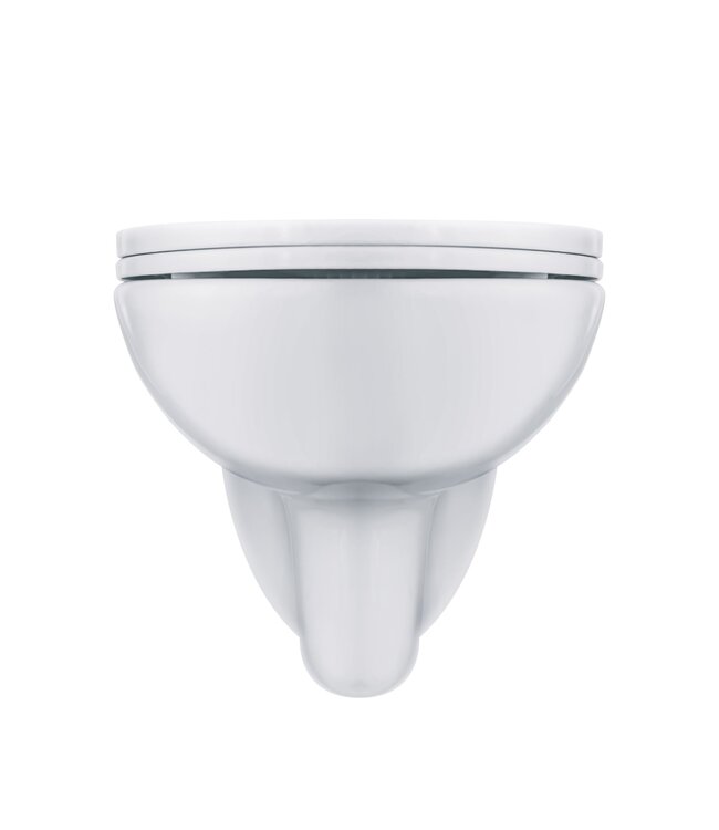 Pro pack wc kit - randloos Wc + Softclose zitting Wit