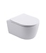 Pro pack Luxe  wc kit - randloos Wc + Softclose zitting Wit