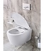 Pro pack Luxe  wc kit - randloos Wc + Softclose zitting Wit