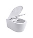 Pro pack Luxe  wc kit - randloos Wc + Softclose zitting Wit