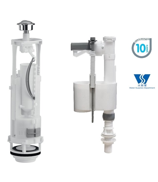 Universeel binnenwerk 3/6L Onderaansluiting