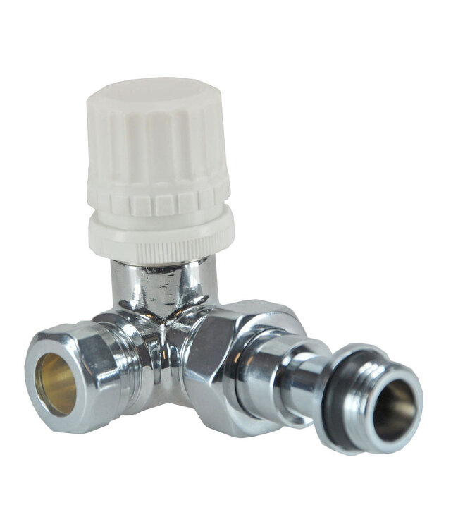 luxe therm. ventiel 1/2''x15 (M22) knel haaks rechts chroom