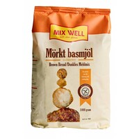 Broodmischung Braun 102 (mörkt Basmjöl) - Glutenfrei