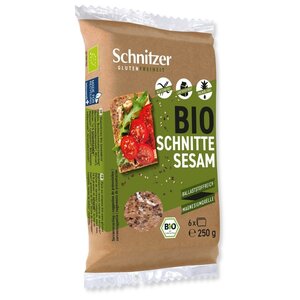 Schnitzer Sesambrot Bio - Glutenfrei Schnitzer Sesambrot Bio - Glutenfrei