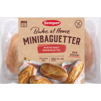 Mini Baguettes 6 Stück - Glutenfrei