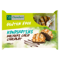 Schokoladen-Kokosmakronen 6 Stück - Glutenfrei