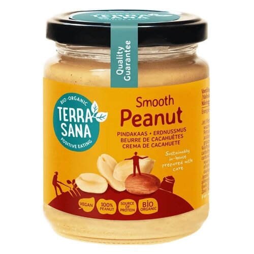 TerraSana Erdnussbutter Bio 250g - Glutenfrei TerraSana Erdnussbutter Bio 250g - Glutenfrei