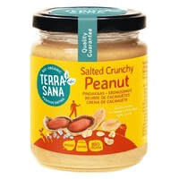 Crunchy Erdnussbutter mit Himalaya-Salz Bio 250g - Glutenfrei