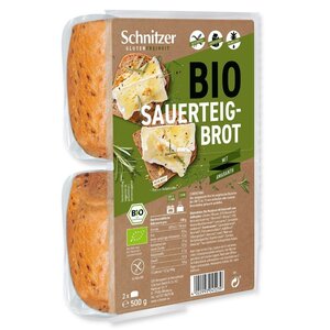 Schnitzer Sauerteigbrot mit Amaranth Bio - Glutenfrei Schnitzer Sauerteigbrot mit Amaranth Bio - Glutenfrei