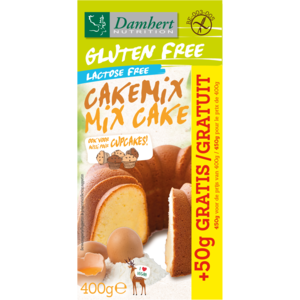 Damhert Kuchenmischung - Glutenfrei Damhert Kuchenmischung - Glutenfrei
