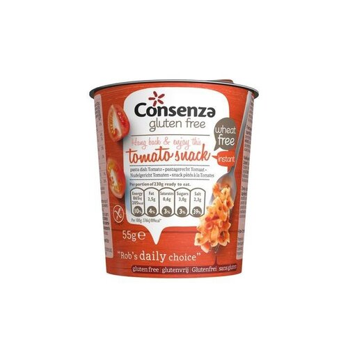Consenza Sofortnudeln mit Tomate - Glutenfrei