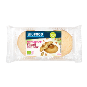 Damhert Bio-Nusskuchen - Glutenfrei Damhert Bio-Nusskuchen - Glutenfrei