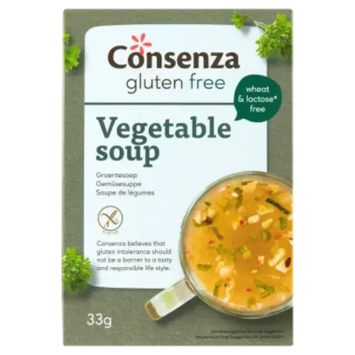 Consenza Gemüsebrühe - Glutenfrei Consenza Gemüsebrühe - Glutenfrei