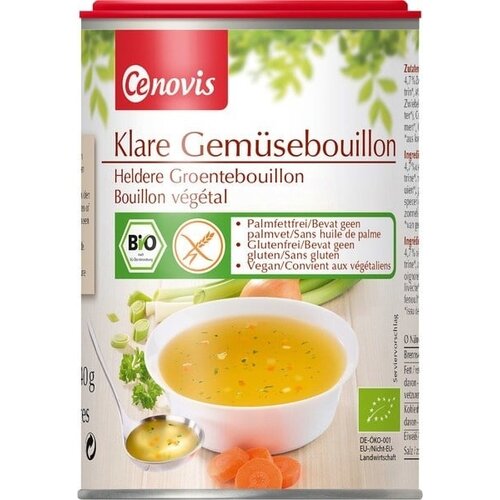 Klare Gemüsebrühe Bio - Glutenfrei