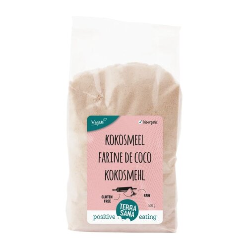 TerraSana Kokosmehl Bio 500 Gramm - Glutenfrei TerraSana Kokosmehl Bio 500 Gramm - Glutenfrei