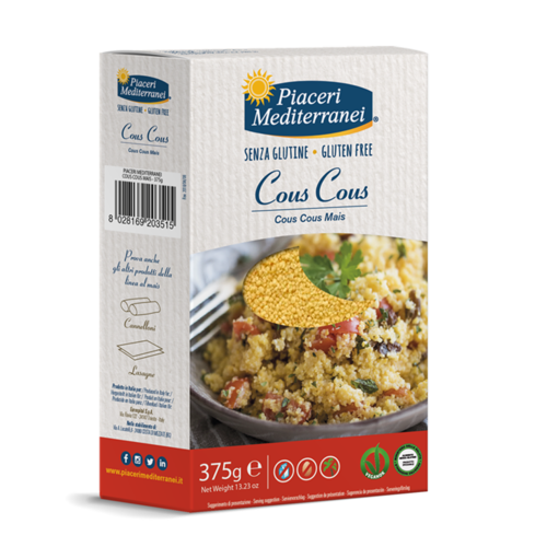 Piaceri Mediterranei Couscous Mais - Glutenfrei