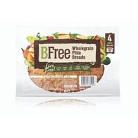 Vollkorn-Pitabrote 4 Stück - Glutenfrei