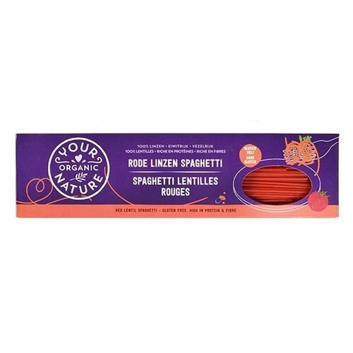 Your Organic Nature Rote Linsen Spaghetti Bio - Glutenfrei