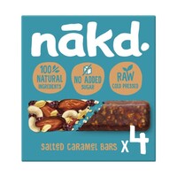 Salted-Caramel-Riegel 4er-Pack - Glutenfrei