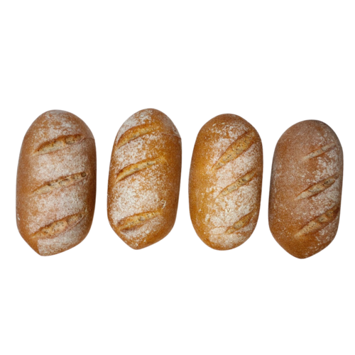 Weiße Brötchen 4 Stück - Glutenfrei
