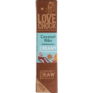 Lovechock RAW Schokolade Kokosnibs Bio - Glutenfrei Lovechock RAW Schokolade Kokosnibs Bio - Glutenfrei